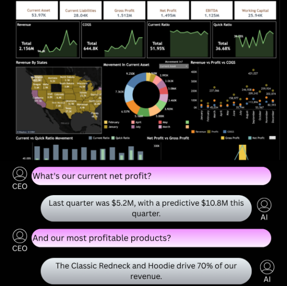 Conversational Analytics for Executives